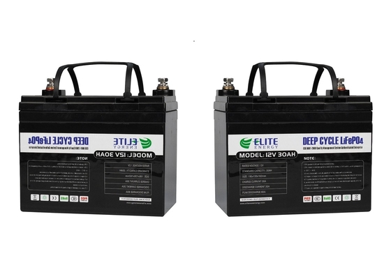 ​Rechargeable 12V 30Ah Portable Li Ion Battery for EV / ESS / Solar