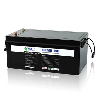 Rechargeable 12V 300Ah LiFePO4 Battery , Renewable Solar Lithium Battery