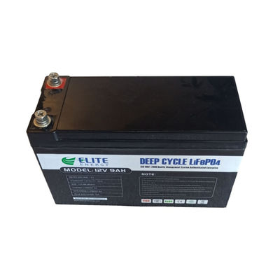 Rechargeable ESS Lithium Ion 12V 9Ah LiFePO4 Golf Trolley Battery