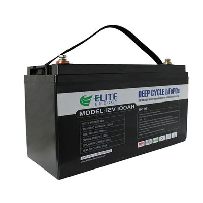 12V 100Ah LFP Lithium Battery for solar energy storage Built in BMS