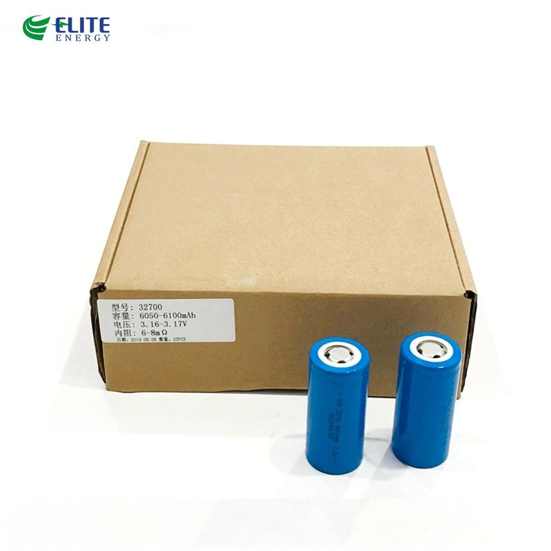 5000 Cycles Cylindrical Lithium Iron 3.2V 6Ah 32650 Lifepo4 Cells