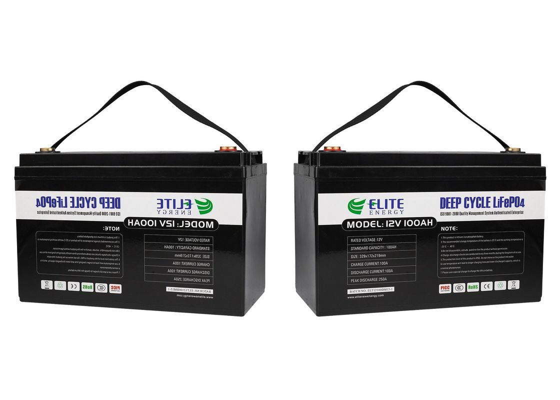 12V 100Ah 1280Wh Lithium Ion Batteries For Electric Vehicles
