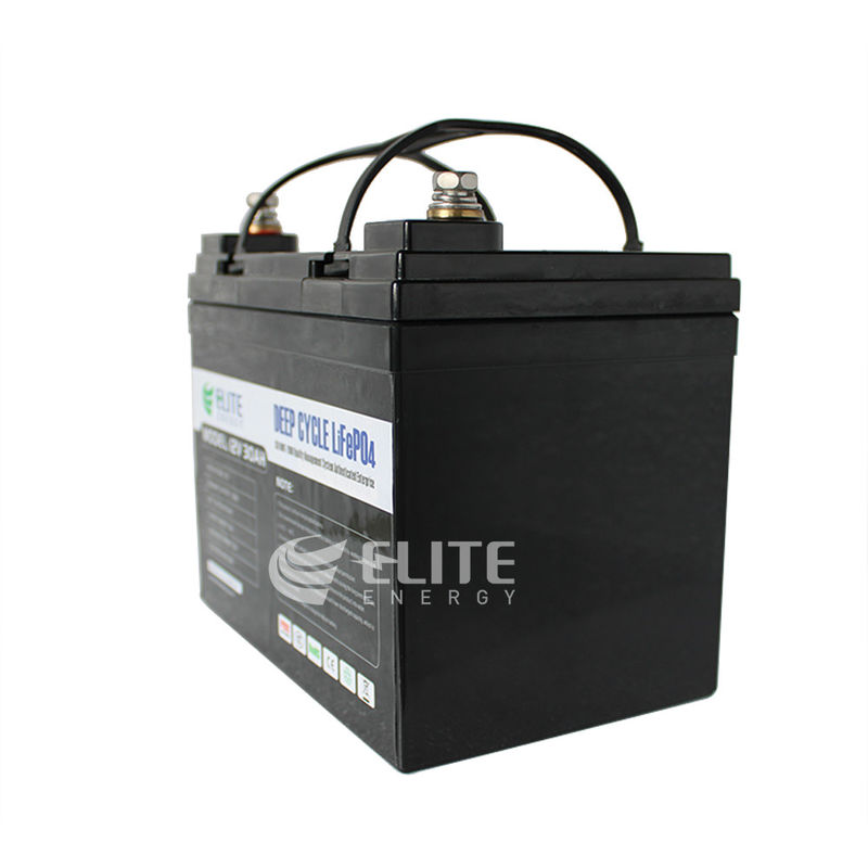 Backup Lifepo4 12V 30Ah 384Wh Lithium Phosphate Battery 2000 cycles