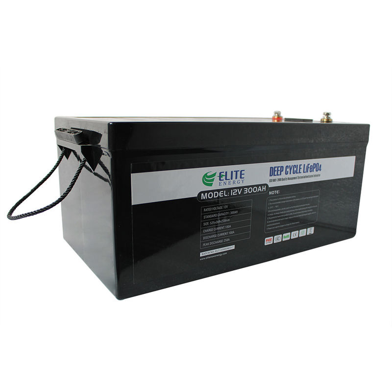 Rechargeable Lifepo4 Battery 12v 300ah 12 Volt Deep Cycle RV Battery