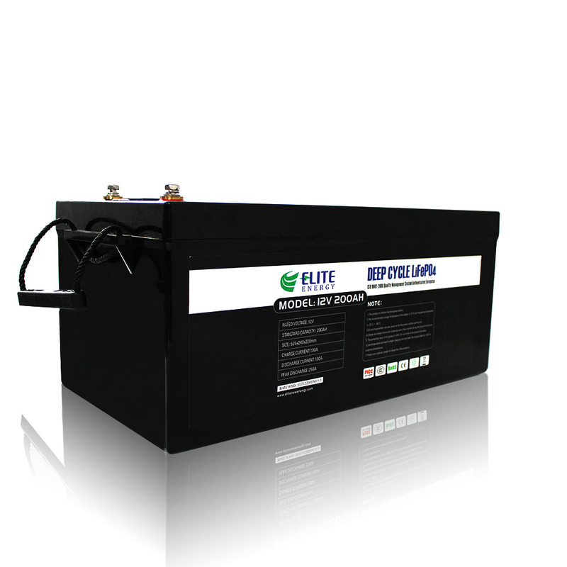 2560Wh 12V Li ion Battery Pack 200Ah Lithium Battery For RV EV UPS
