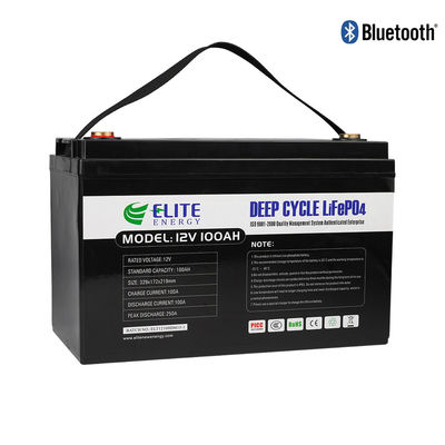 12V 100Ah LFP Lithium Battery for solar energy storage Built in BMS