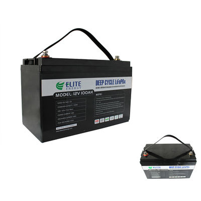 1280Wh 12V LiFePO4 Battery Solar Lithium Battery For Energy Storage